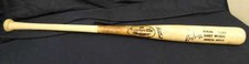 Barry Wesson GAME USED AUTOGRAPH BAT Los Angeles Angels Baseball Salt Lake Bees