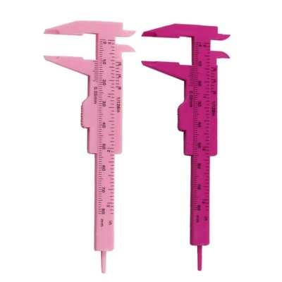 Accurate Plastic Vernier Caliper Gauge for Industrial and Personal Use