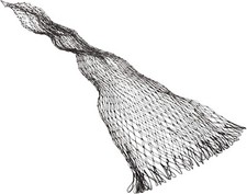 Ranger Replacement Heavy Duty Net, Fits Ranger Hoop up to 25" Black #36H