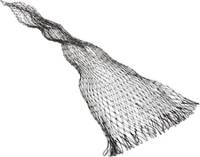 Ranger Replacement Heavy Duty Net, Fits Ranger Hoop up to 25" Black #36H