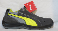 PUMA MENS WORK SNEAKER US 11 TOURING LOW GREY YELLOW COMP TOE EH SR DRIVER NWT