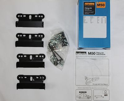  Halfords M50 Fitting Kit to mount Halfords Roofbar A Ford Vauxhall Saab  
