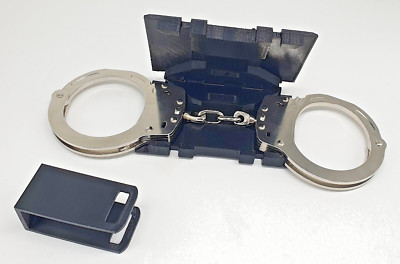Hochsicherheit Handschellen Abdeckung Schwarz Blau Box Taille Bauch Kette Transport