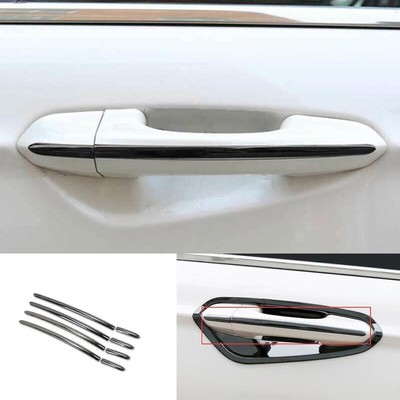 Steel Exterior Side Door Handle For Ford Mondeo Fusion 13-20 A Black Cover Trim