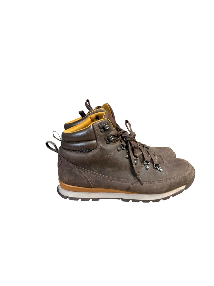 The North Face Hiking Boots Mens 10.5 Brown Good Suede Vibram Sole Trekking The North Face Brown Hiking Shoes & Boots for Men for sale  main image 4