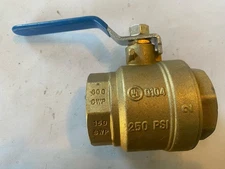 New Line 2" Inch Full Port 600WOG Female Brass Ball Valve 250 PSI