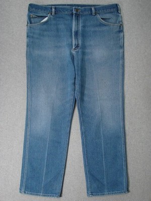 TE05417 USA VINTAGE **LEE** LOT 200 STRAIGHT LEG JEANS 42x32 (msr 39''x30'')