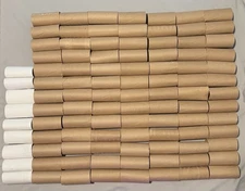 100 Empty Toilet Paper Rolls Cardboard Craft Tubes Art School Projects Clean
