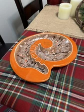 Vintage 1950's Ceramic Ashtray Extra Large