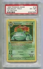 1999 WOTC POKEMON GAME BASE SET 1ST EDITION VENUSAUR #15/102 HOLO RARE PSA 6