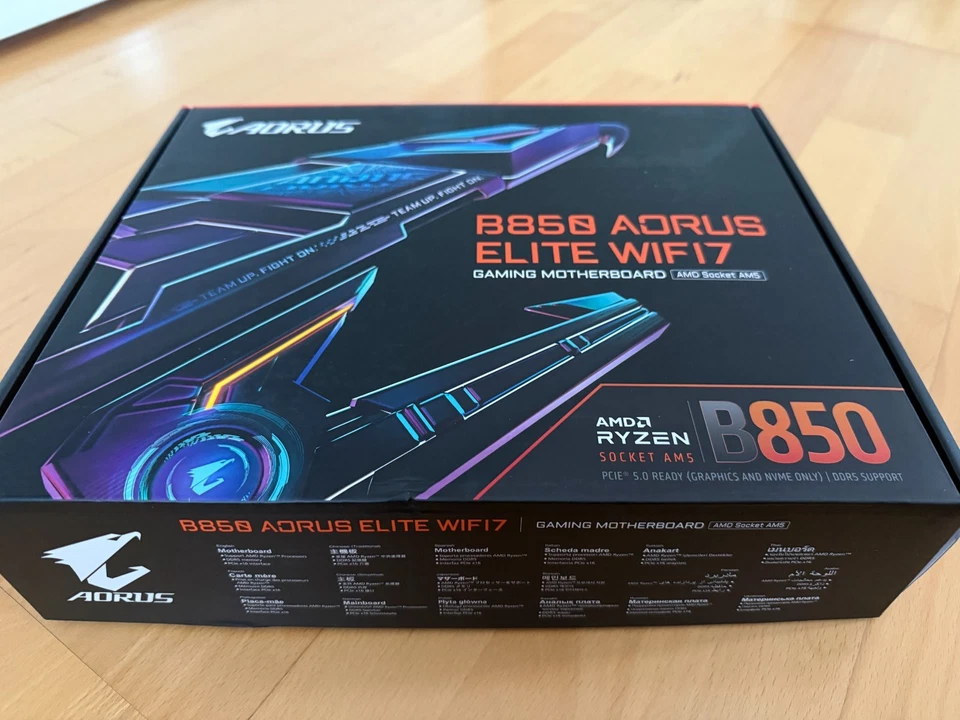 GIGABYTE B850 AORUS ELITE WIFI7, Mainboard, Sockel AM5 Retourenware (OVP)