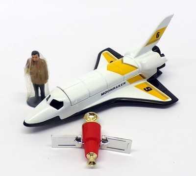 Corgi 65401 - Space Shuttle & Drax Figure Set - James Bond 007 Moonraker