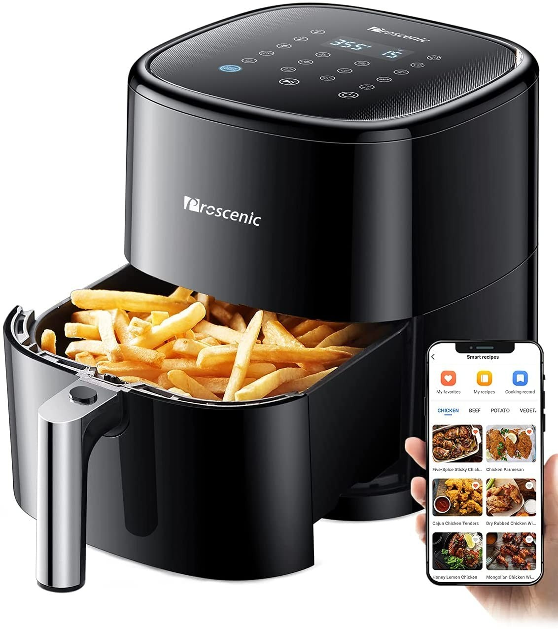 Friggitrice ad Aria 5 Litri Proscenic T22: Ricette Veloci e Salutari Smart