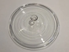 Pyrex Corning Ware Dome Clear Glass Replacement Lid Dish USA-1 10.25" Ribbed