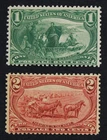 CKStamps: US Stamps Collection Scott#285 Unused Regum #286 Mint NH OG