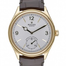 Rolex 1908 52508 with 39mm 18ct Yellow Gold case and White dial. Excellent co...