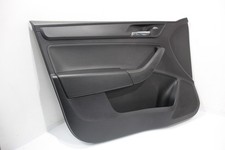 Seat Toledo KG Front NS Left Door Card Black 5JB867011