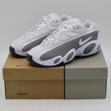 Size 9.5 - NOCTA x Nike Glide White Black for sale online | eBay