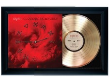 Rush Clockwork Angels Framed Black wood LP Record Display