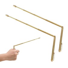 Copper Dowsing Rods 2 Pack for Water Divining, Spiritual Use and Ghost Hunting