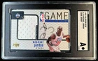 1997-98 Upper Deck Michael Jordan Game Jersey #GJ13 SGC Authentic