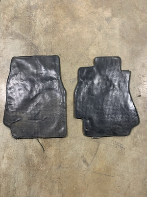 JDM RHD OEM Toyota Mark II JZX100 Used Green Floor Mats Set of 2