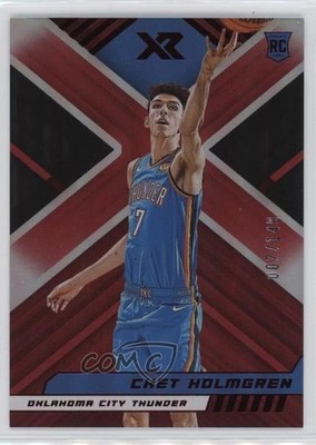 2022-23 Panini Chronicles Xr Red 7/149 Chet Holmgren #287 Rookie RC 0zu6
