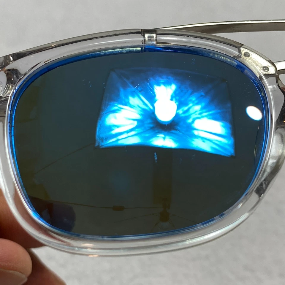 Óculos de sol Revo RE1179 09 Atlas transparente polarizado 50-21-145 feito no Japão - Imagem 4 de 4