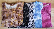 Lot of 5 Girls Dresses Size 10/12 Casual Everyday Print Pattern Mix
