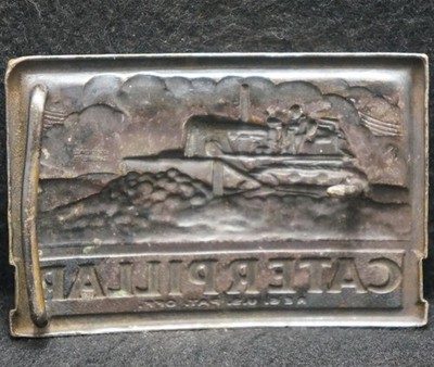 1970s caterpillar vintage caterpillar belt buckle