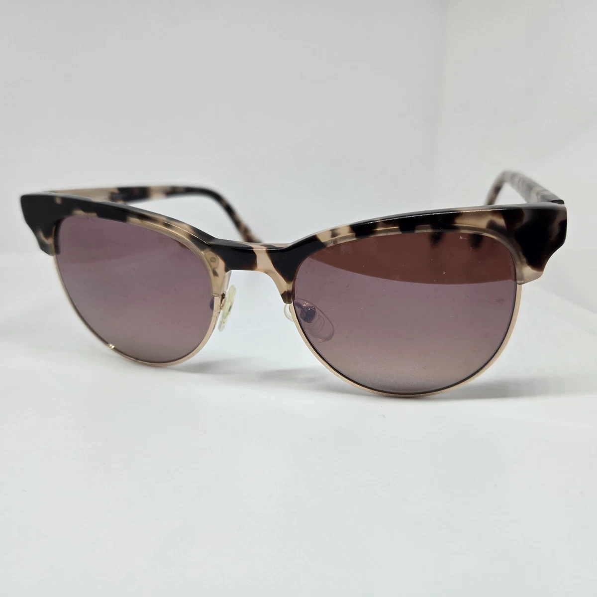 J.Crew Womens Tortoise Shell Leopard Print Square Sunglasses Brown Gradient Lens Fashionable Square Sunglasses in Tortoise – Jessica Simpson main image 4