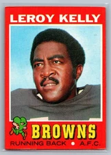 1971 Topps - Leroy Kelly #157 - HOF VG-EX *TEXCARDS*