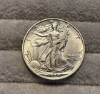 1939 Silver Liberty Walking Hall Dollar Choice BU Lustrous
