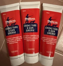 Lot Of 3 Outers Choke Tube Lube & Gun Grease, Heavy Duty Lubricant 1.5 Oz Each