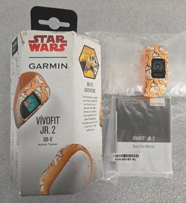 Garmin Star Wars Vivofit Jr. 2 Activity Tracker #010-01909-21 BB-8's Adventure