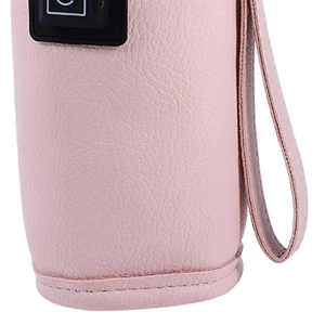 USB Bébé biberon chaud à trois niveaux de réglage de température Crochet et boucle Desig AU