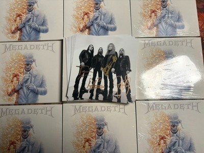 x1 Megadeth CD + Signed / Autographed Insert New Final Album (2026). *IN STOCK