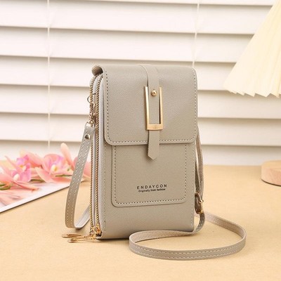 New Design Transparent Touchscreen Phone Bag Trend Simple Crossbody Small Bag
