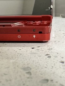 Nintendo 3DS Handheld System - Flame Red Bundle With 2 Games Lego & Spider Man