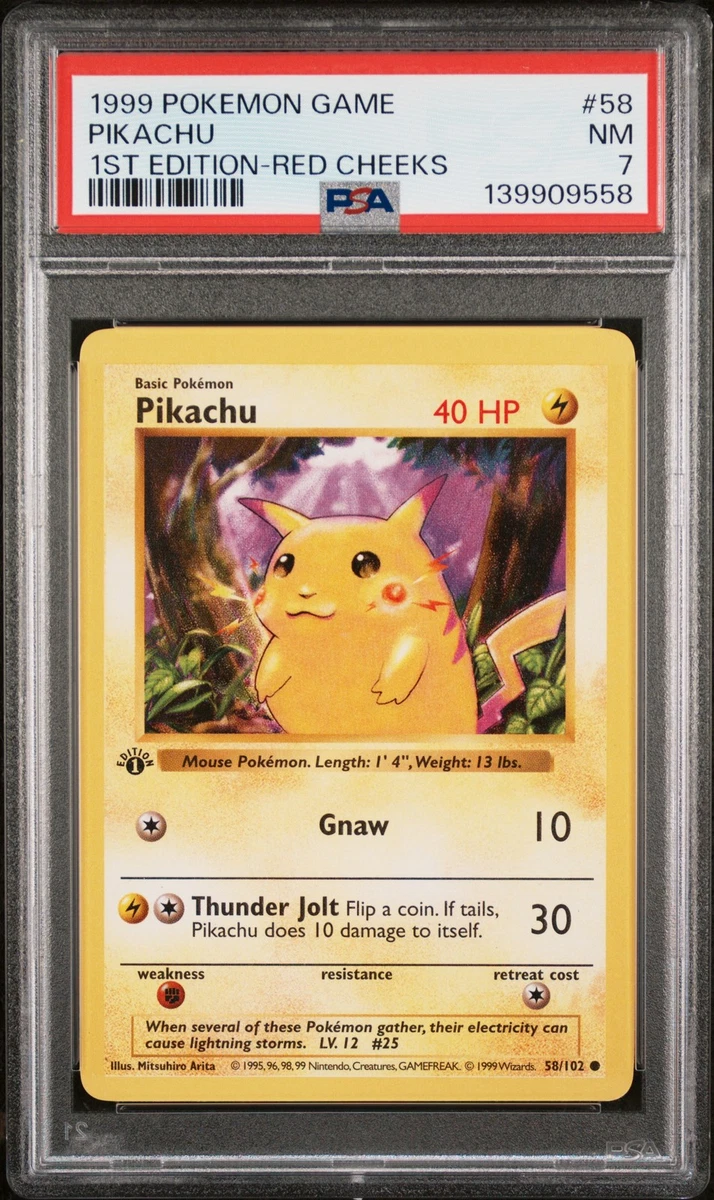 Pikachu Pokémon TCG Professional Sports Authenticator (PSA) Grade