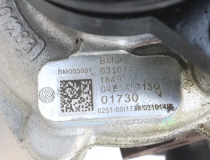 Original VAG VW SEAT SKODA AUDI Turbolader Lader 04E145713Q - Bild 4 von 4