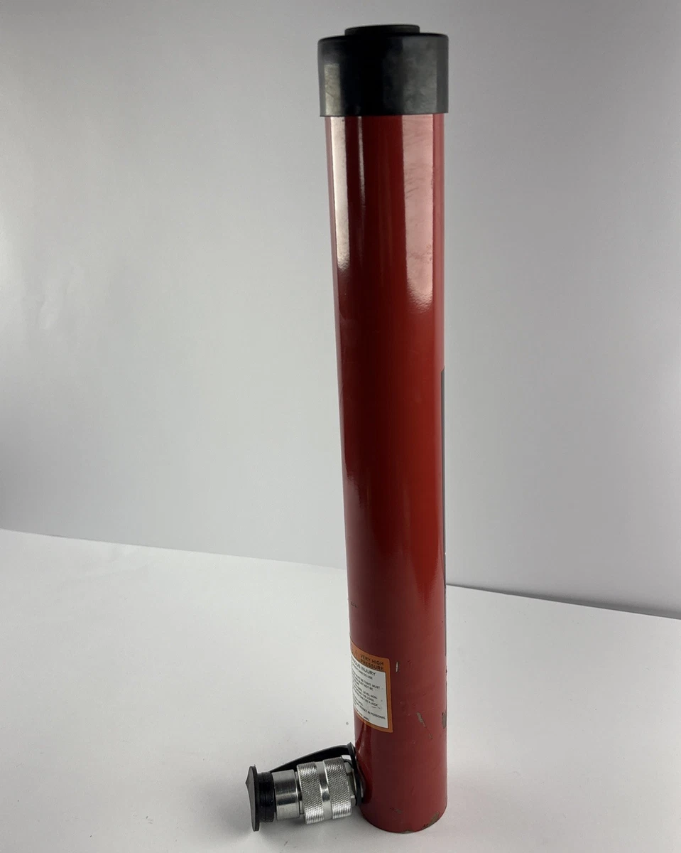 Power X ,10 Ton High-Pressure Hydraulic Cylinder, Single Acting, 14″ Stroke photo 3