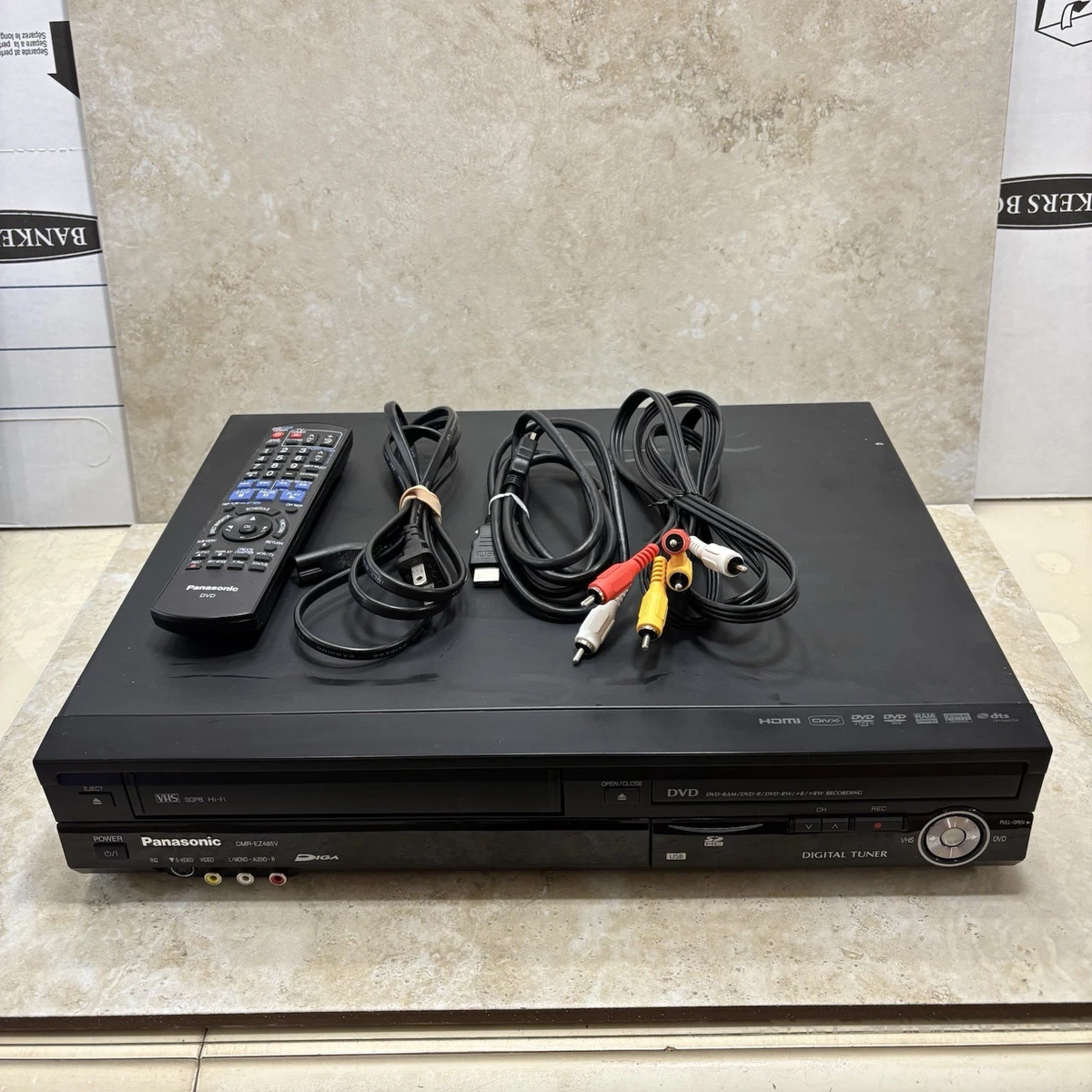 Preços baixos em Panasonic DVD-R Dual Layer VCR DVD e Blu-ray