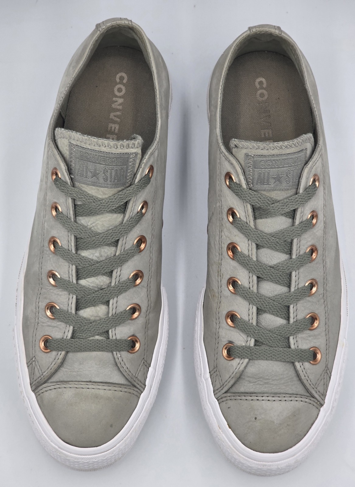 Converse CTAS Lift Platform Women's Size US 11 Sneakers Dark Stucco Leather thumbnail 9