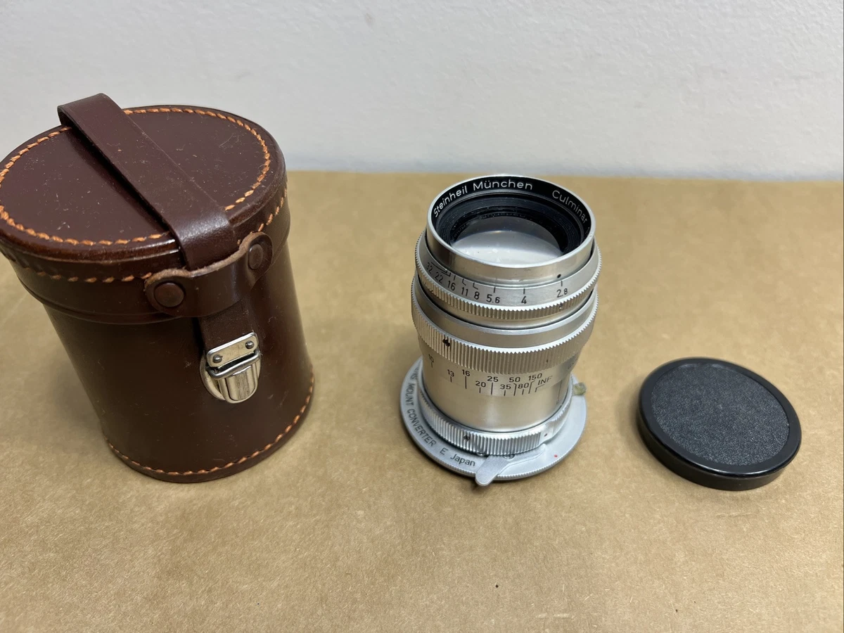 Steinheil München Culminar 85mm f/2.8 JE Labs: Steinheil-Munchen Culminar VL 85mm, f2.8 LTM