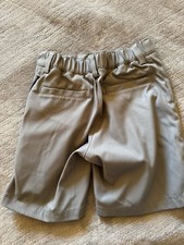 Lands End Boys shorts Uniform active chino gray blue Size 5
