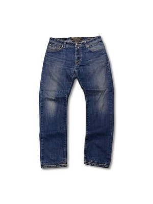 W34 Jacob Cohen Slim Straight Fit Selvedge Japanese Denim Italian Handmade Jeans