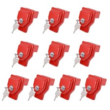 Glad Hand Lock Keyed Alike 10 Pack Heavy Duty Aluminum Air Brake Glad Hand Lo...