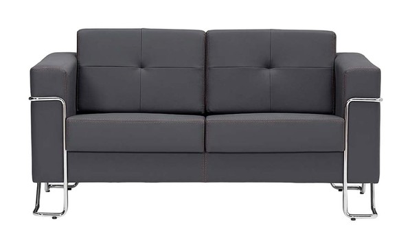 Sofa Luxus Sofa 2 Sitzer Couch Polster BüRomöBel Textil Couchen Stoff Sofa-image