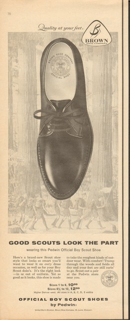 boy scout shoes
